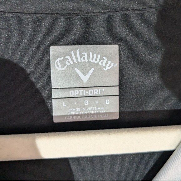 Callaway Athletic Performance Gold Polo Shirt Men's Size Large - Picture 3 of 4